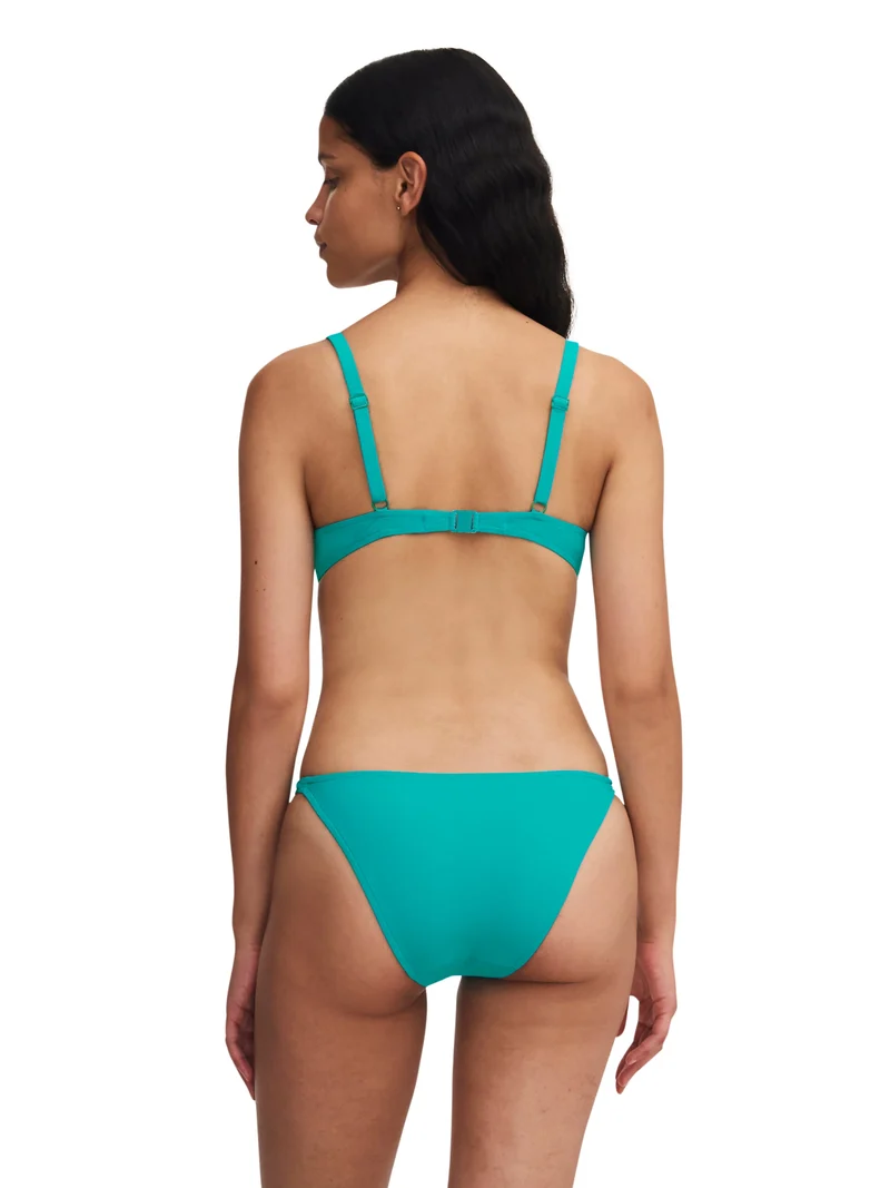 Chantelle Swimwear - Emblem Half-Cup Memory Bikini Seeblau
