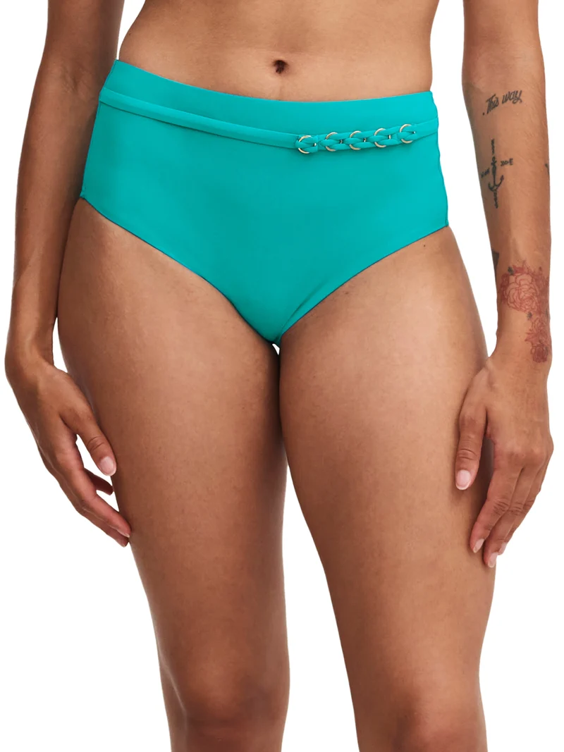 Chantelle Swimwear - Emblem Bikinihose, Seeblau