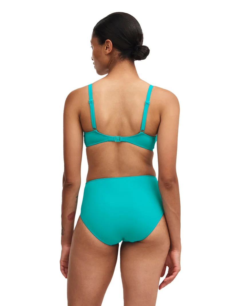 Chantelle Swimwear - Emblem Bikinihose, Seeblau