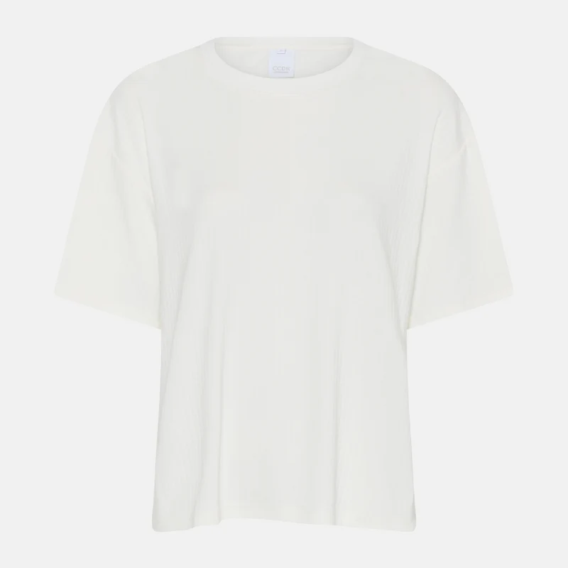 Weißes Bambus-T-Shirt