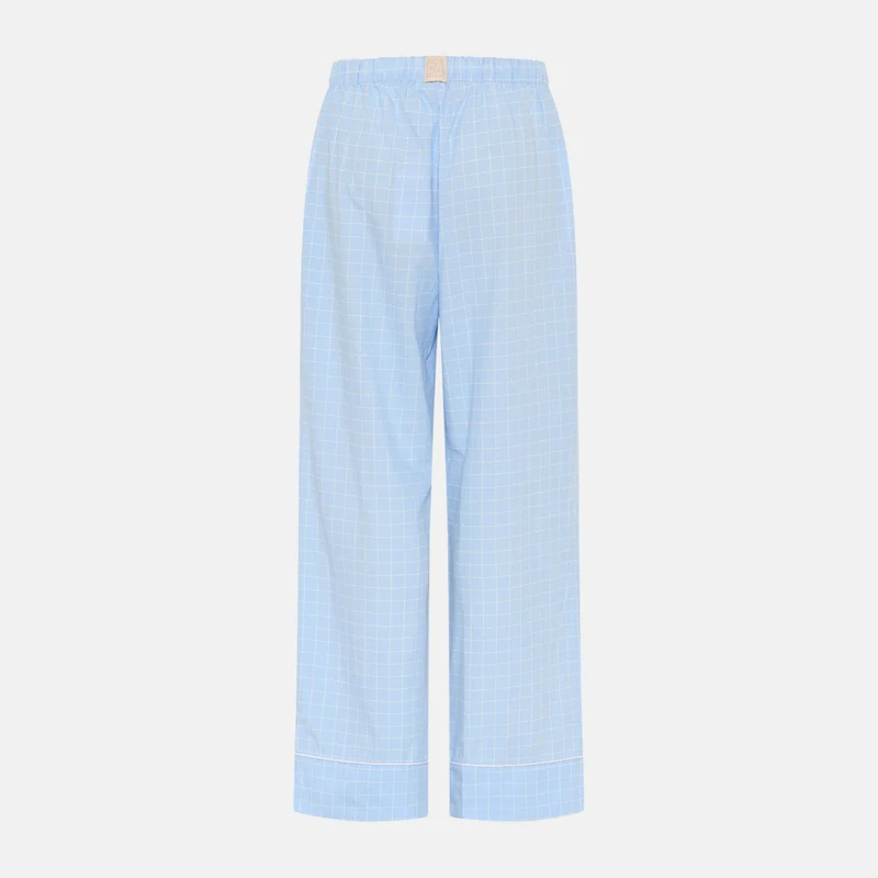 Hellblaue Bambus-Nachthose