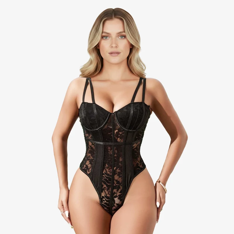 Shaper Body mit Spitze – Ruby