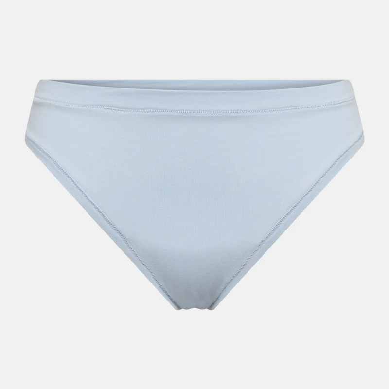 Hellblauer Bambus-G-String-Höschen