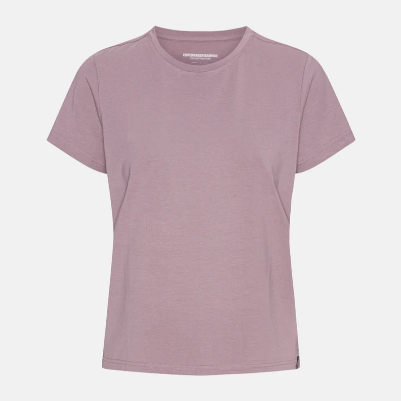 Lila Taube Bambus-T-Shirt
