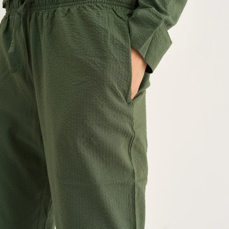 Grüne Bambus-Hose