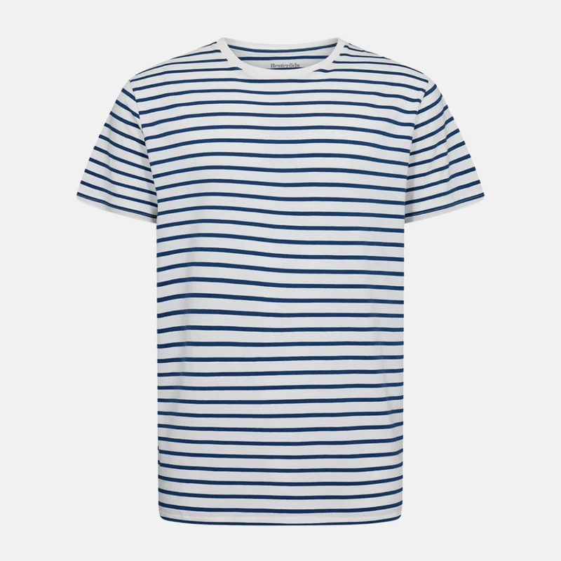 Gestreiftes Bambus-T-Shirt