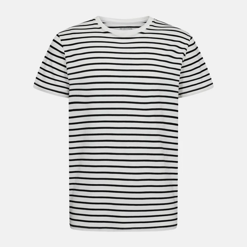Gestreiftes Bambus-T-Shirt