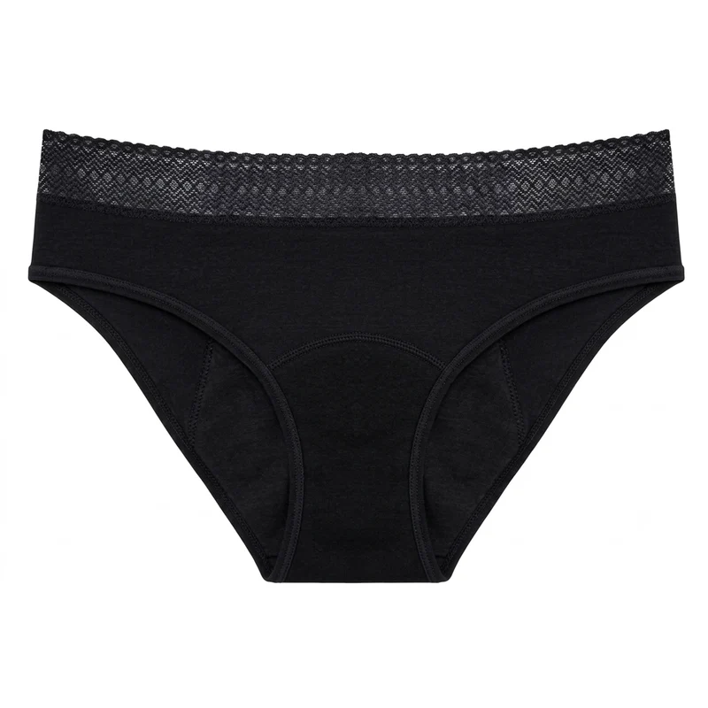 Menstruationsslips mit Spitze - Lotte