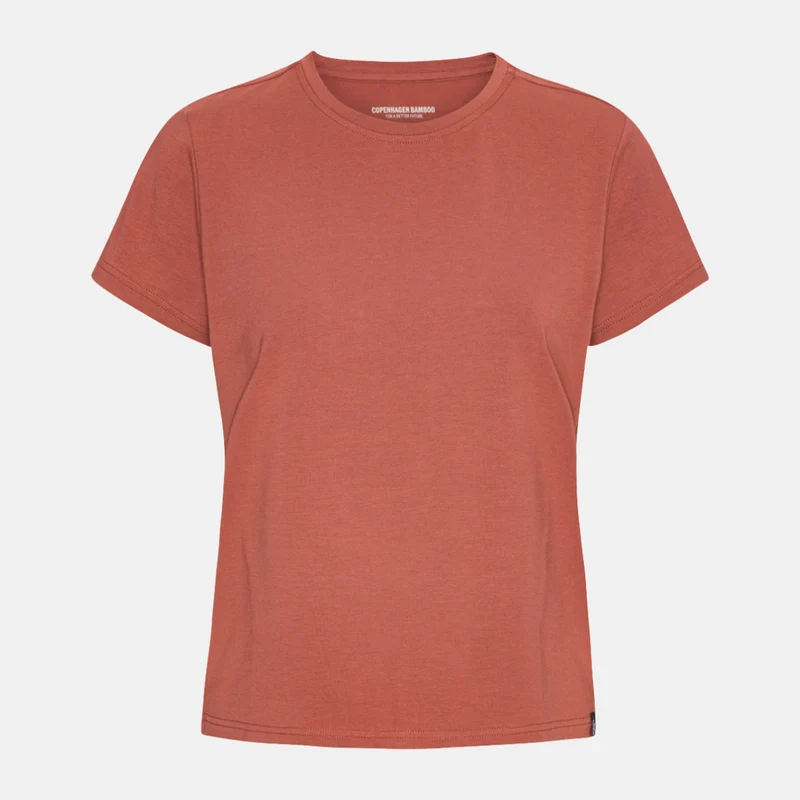 Terrakotta-Bambus-T-Shirt