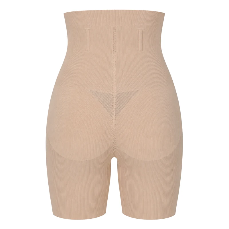 Korrigierende High Waist Shorts mit Polstern