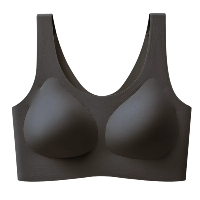 Nahtloser Push-up-BH ohne Bügel und Verschluss