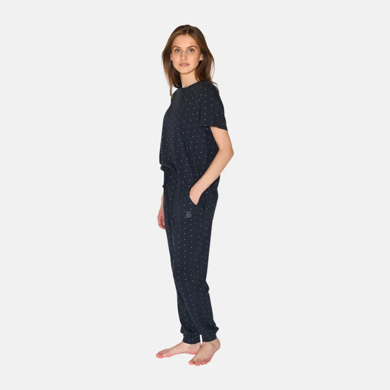 Blaues Bambus-T-Shirt