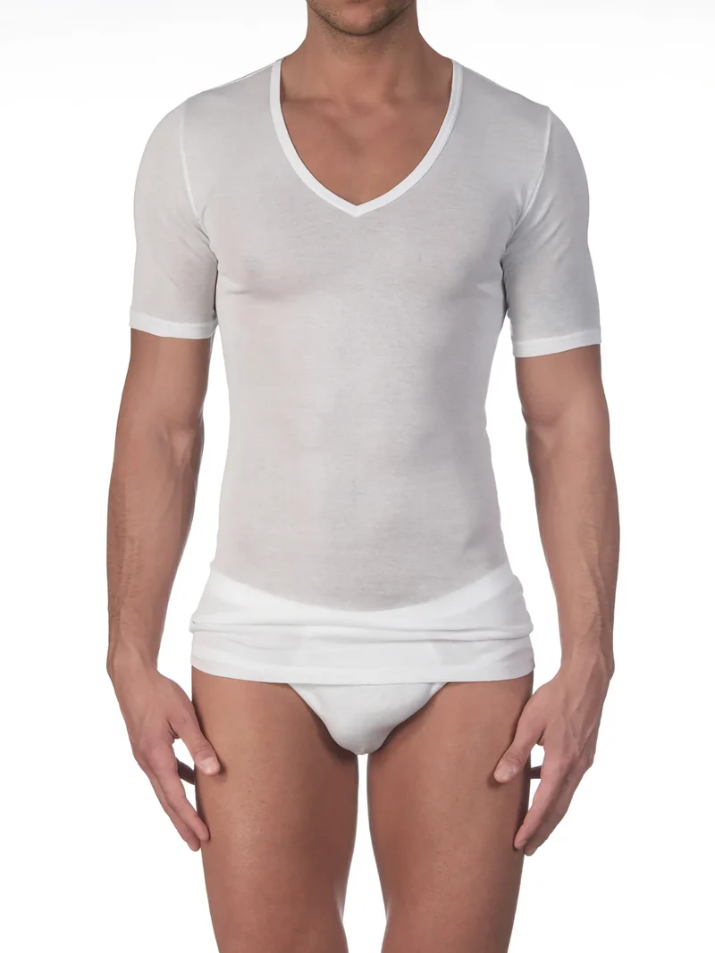 T-Shirt, V-Neck, FILOSCOZIA EXTRA LIGHT