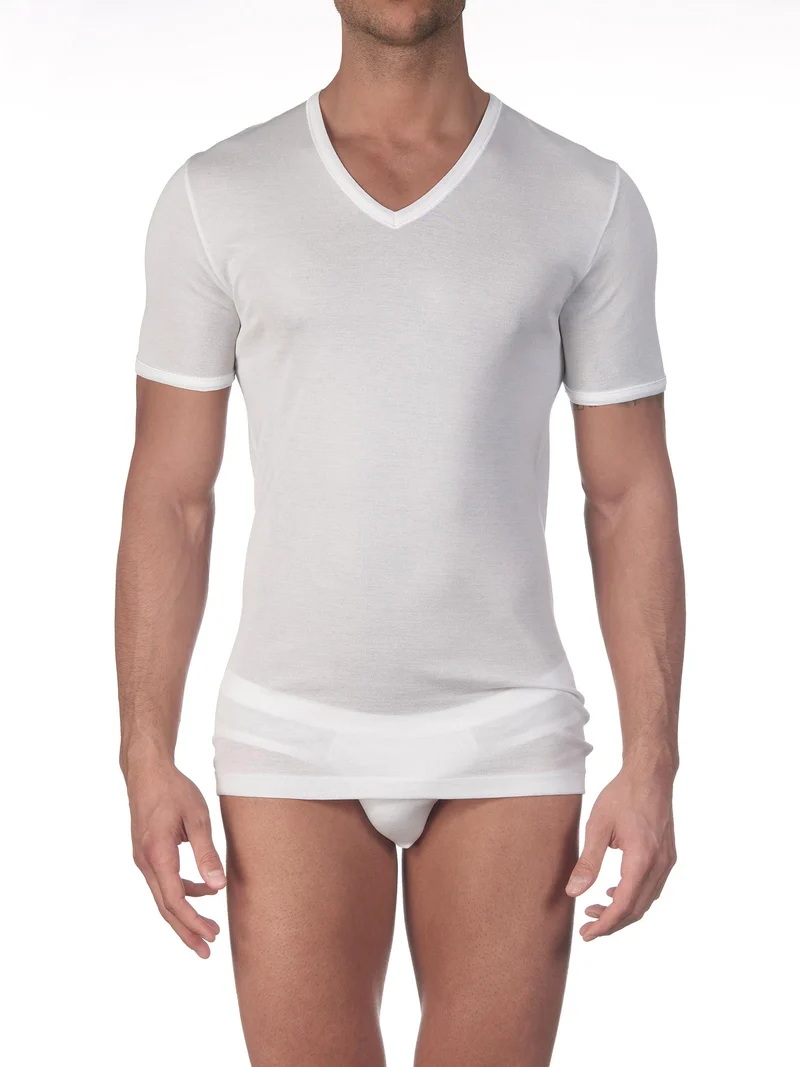 T-Shirt, V-Neck, FILOSCOZIA