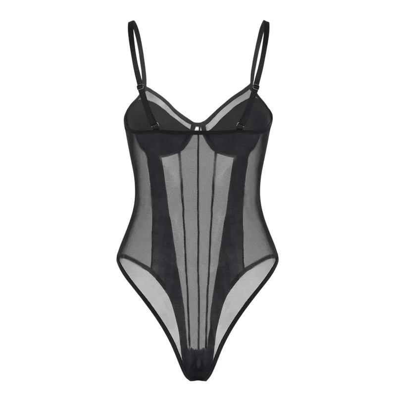 Figurformender Spitzenbody - Mila