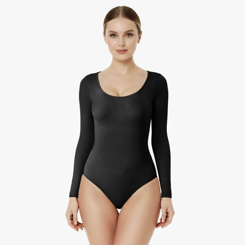 Korrigierendes Langarmshirt mit Kordel