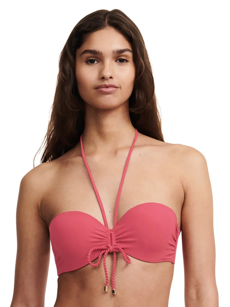 Chantelle Bademode - Inspire Bandeau T-Shirt BH Granatrot
