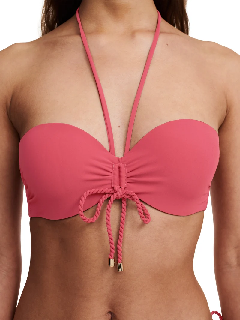 Chantelle Bademode - Inspire Bandeau T-Shirt BH Granatrot