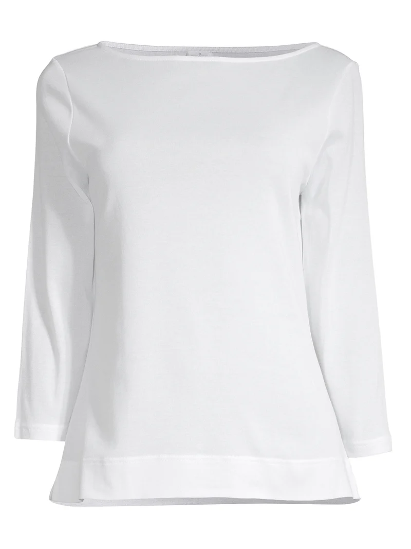 Shirt mit 3/4-langen Ärmeln, FILOSCOZIA PURE