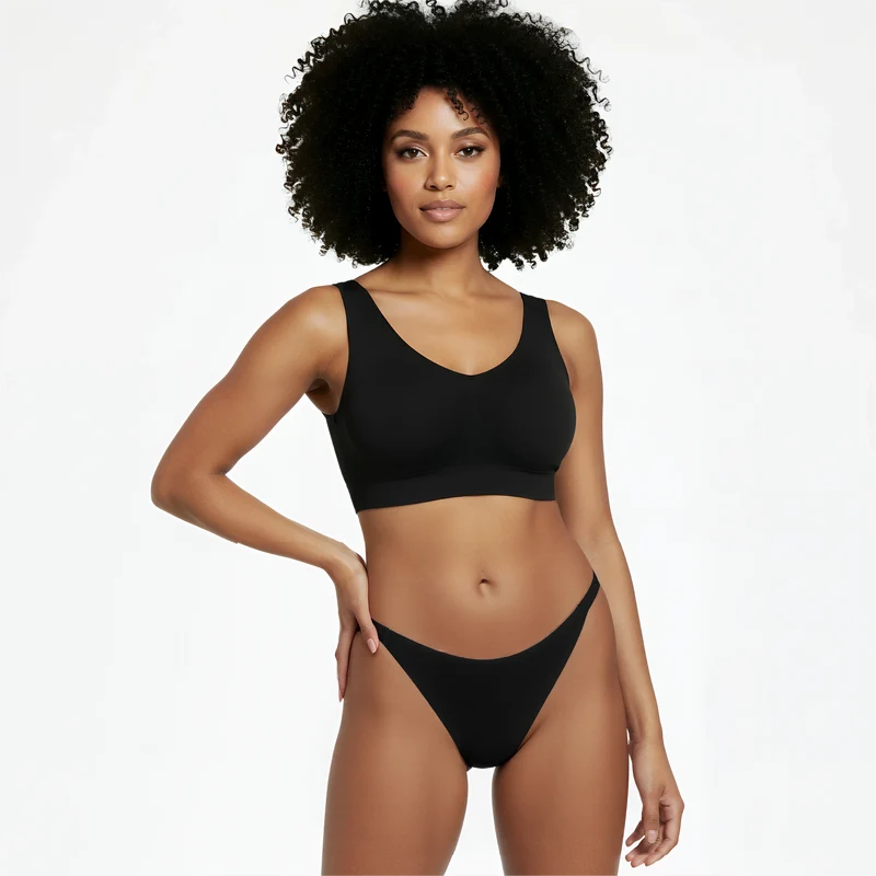 Nahtloser Stringtanga – 3er-Set