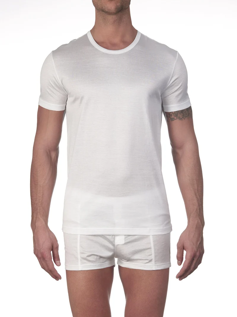 T-Shirt, Rundhals, FILOSCOZIA JERSEY