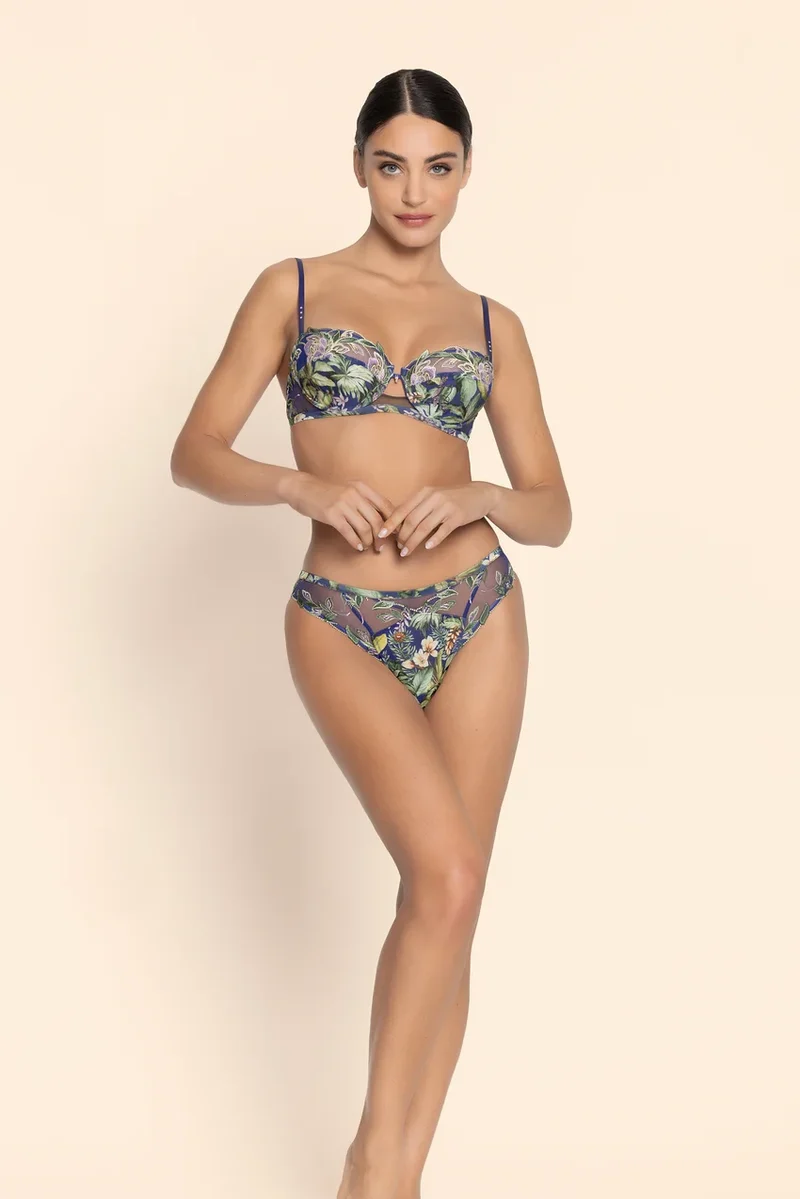 Lise Charmel – Bain De Nature Halbschalen-BH Vert Parme