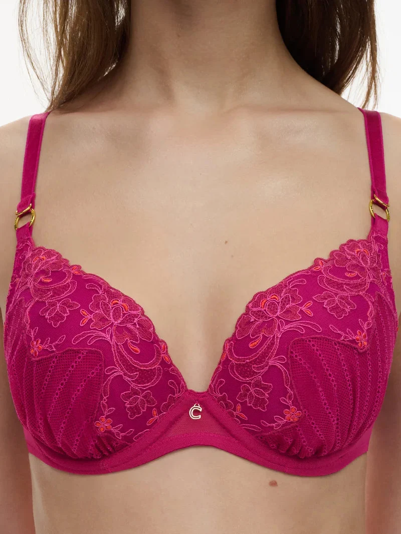 Chantelle - Cabaret Sauvage Push-Up-BH Ruby Multico