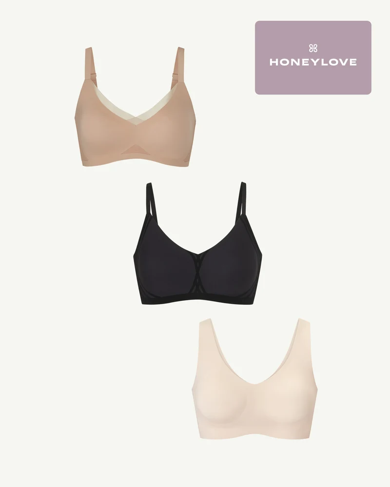 Three Bra Bundle + Free Membership