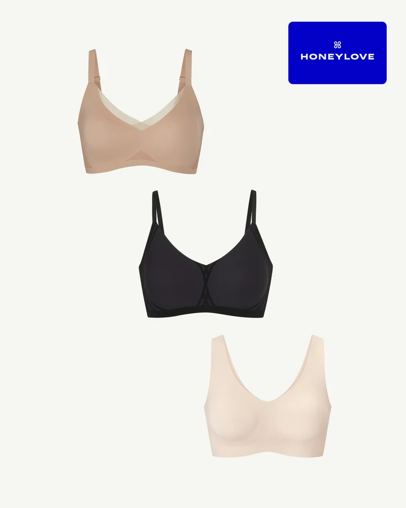 Three Bra Bundle + Free Membership