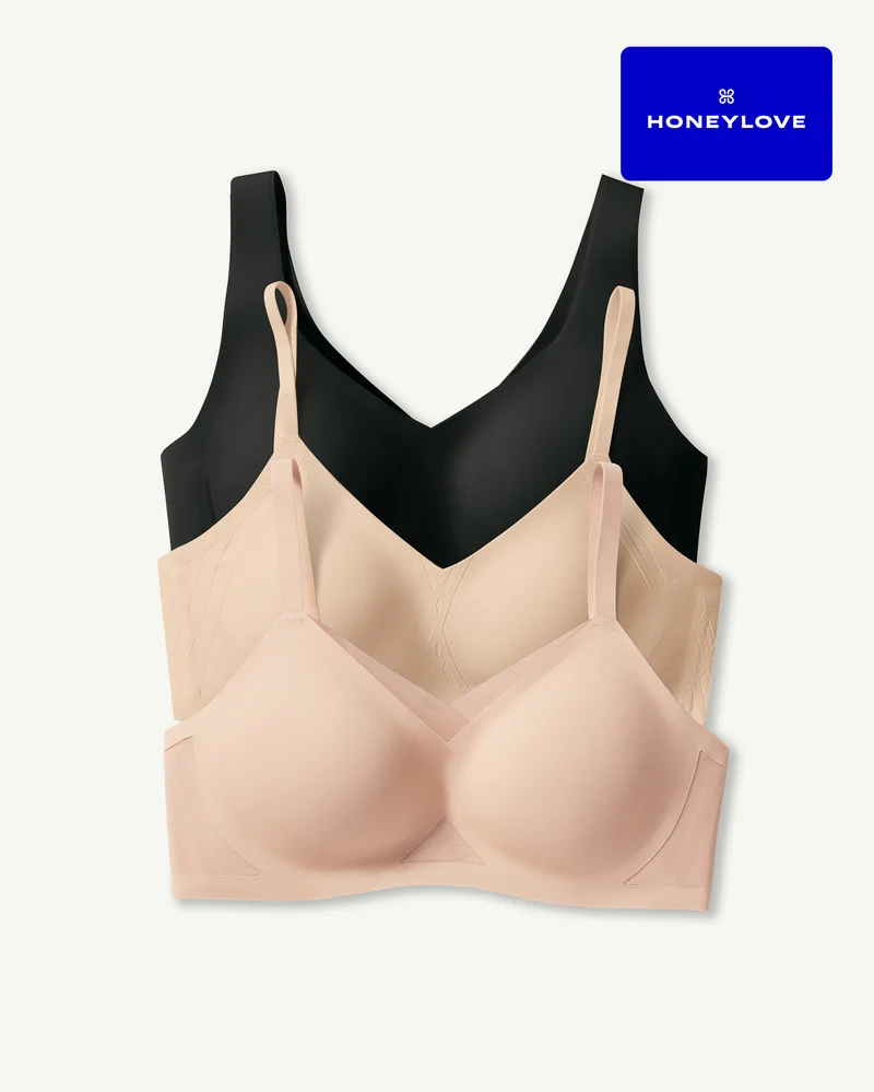 Three Bra Bundle + Free Membership
