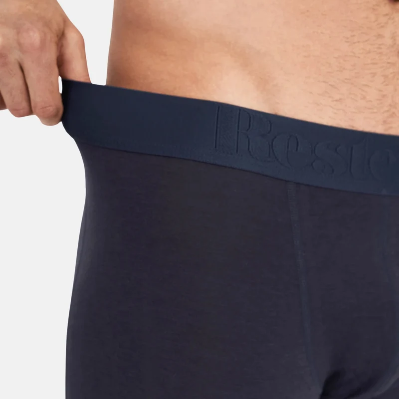 3er Pack Bambus-Unterhosen in grün/grau/marine