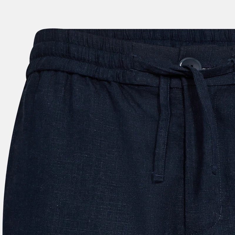 Blaue Shorts aus Bambus/Haar