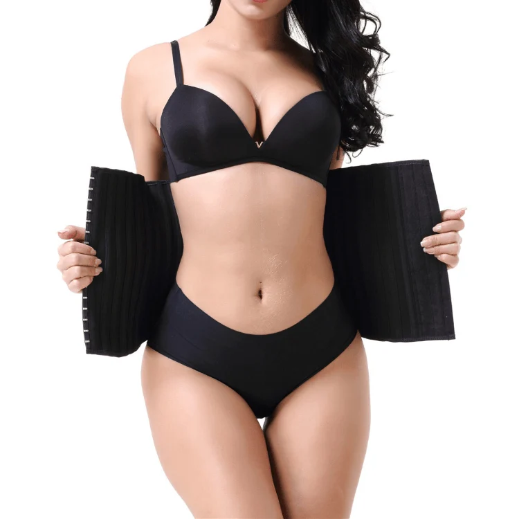 Taillenformer-Korsett aus Latex mit 3 Hakenreihen