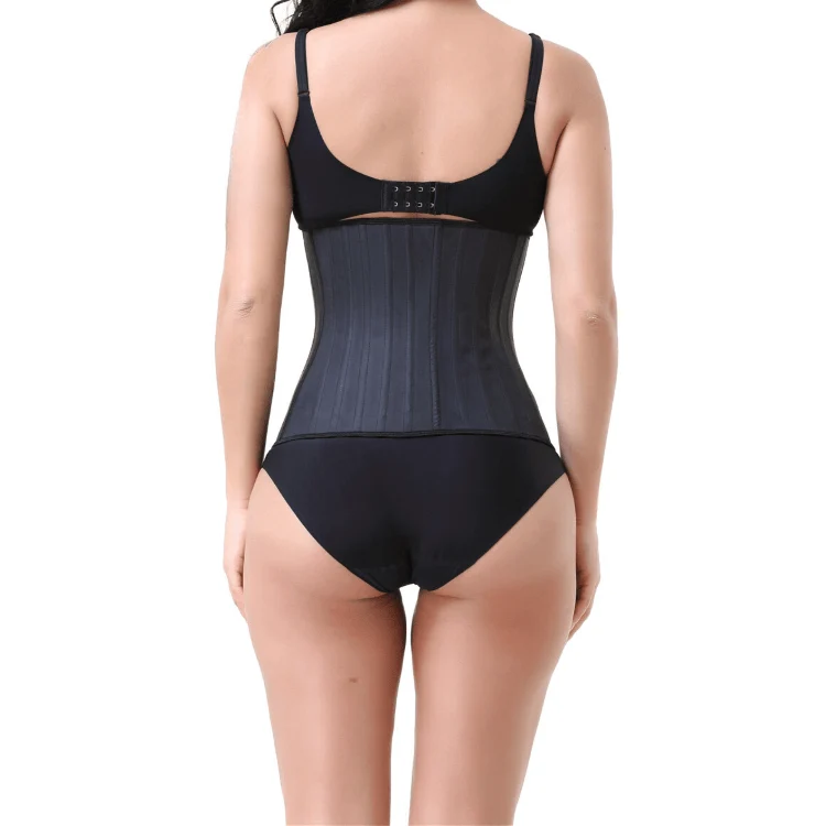 Taillenformer-Korsett aus Latex mit 3 Hakenreihen