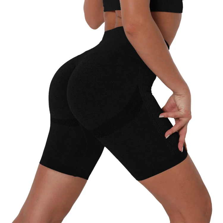 Sportshorts mit hohem Bund