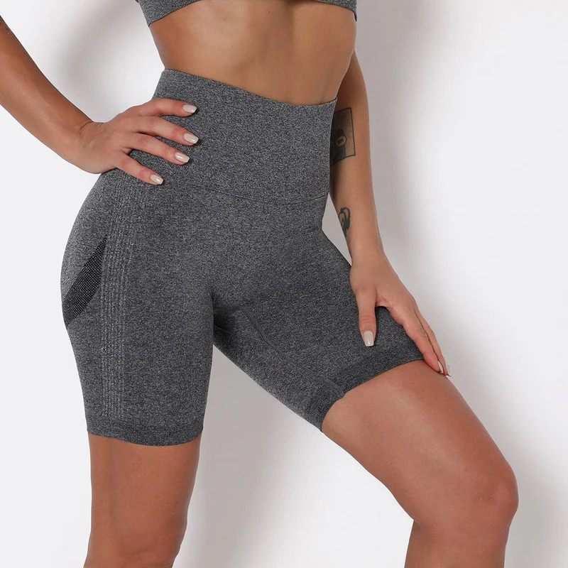 Sportshorts mit hohem Bund