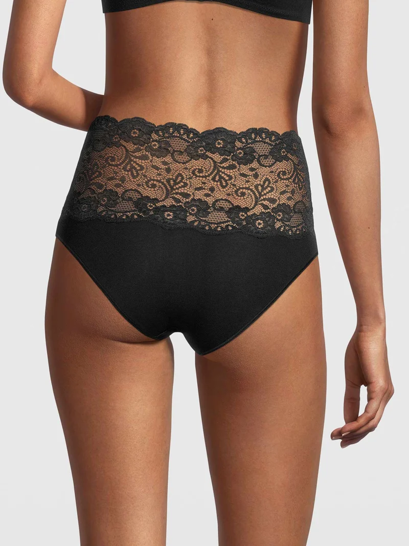 Taillen-Slip mit breitem Spitzenbund, FILOSCOZIA REFINED