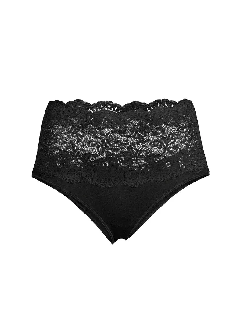 Taillen-Slip mit breitem Spitzenbund, FILOSCOZIA REFINED