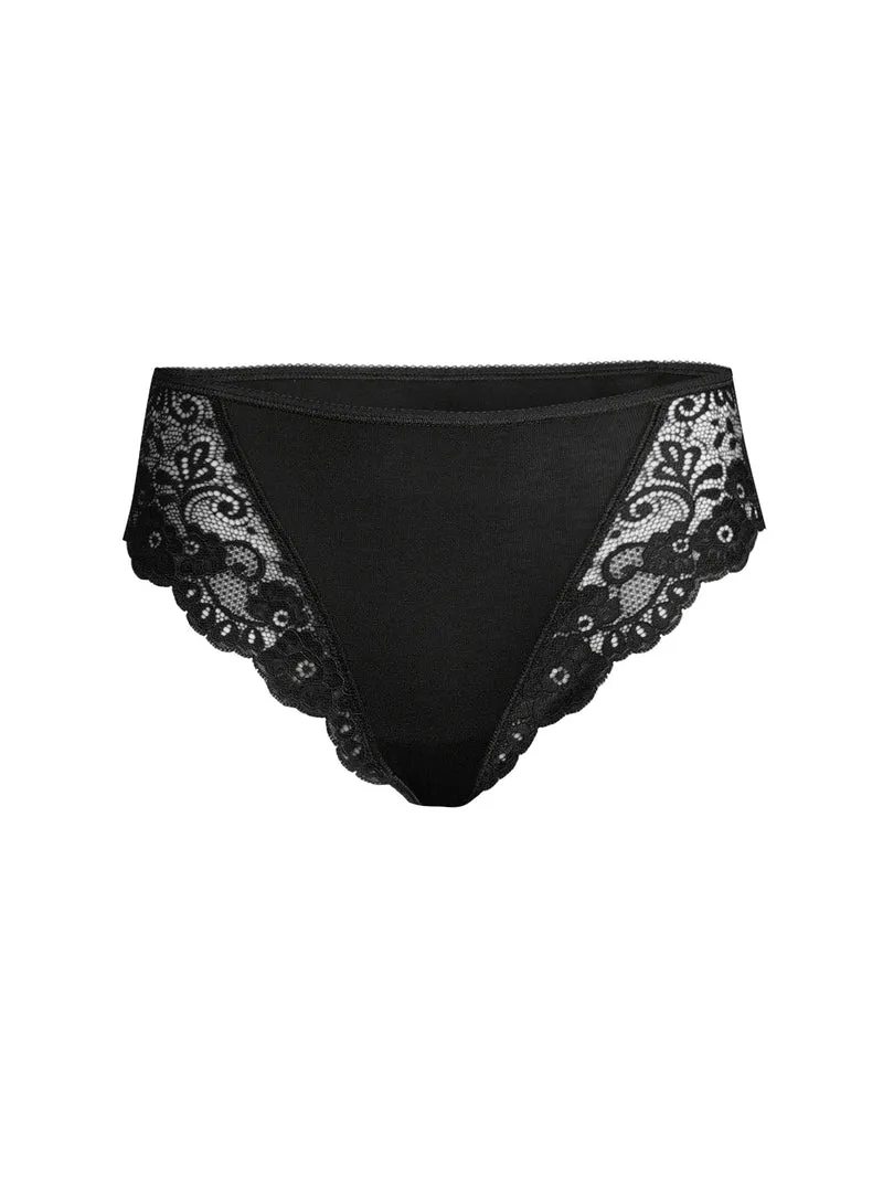 Midi-Slip mit französischer Spitze, FILOSCOZIA REFINED
