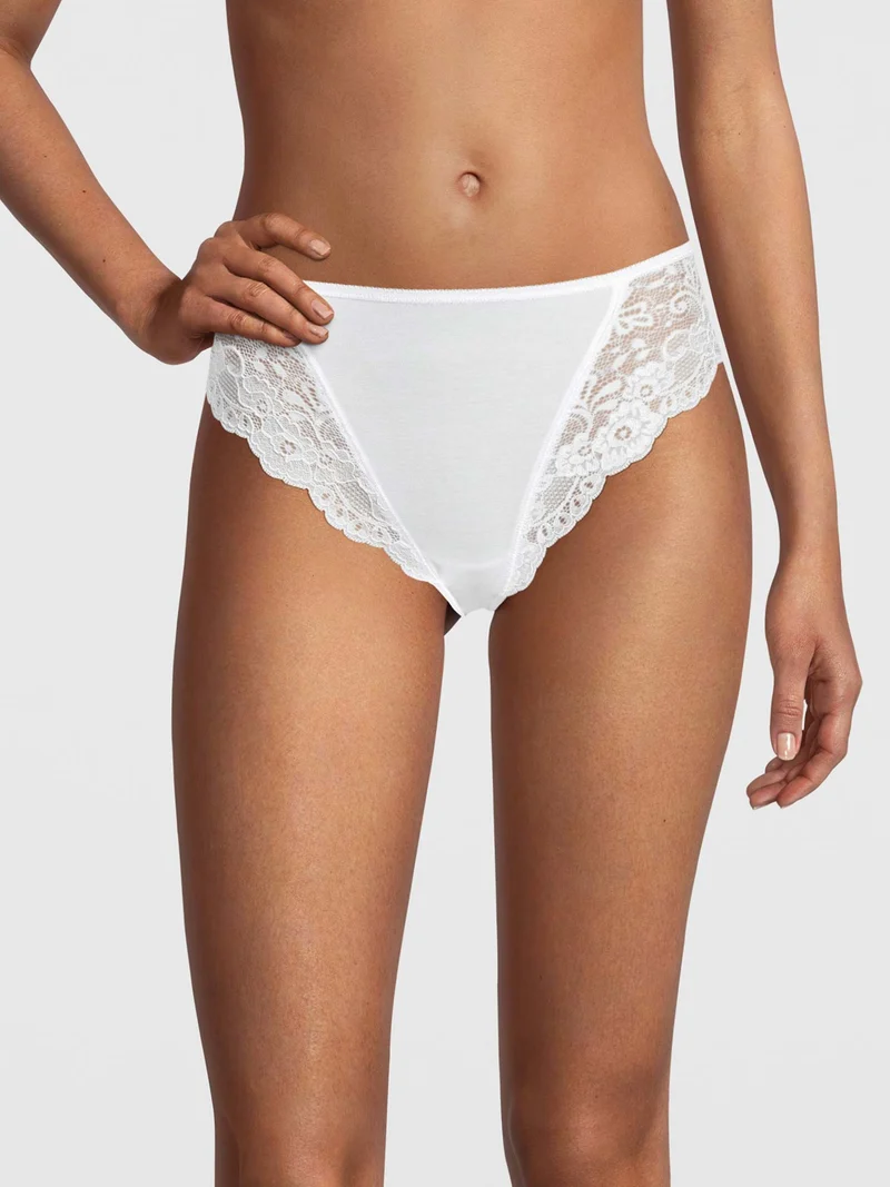 Midi-Slip mit französischer Spitze, FILOSCOZIA REFINED