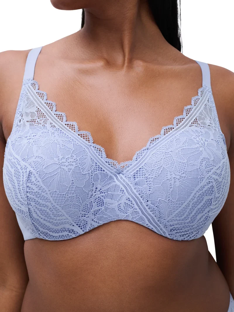 Chantelle EasyFeel - Floral Touch Covering Memory Bra Thistle