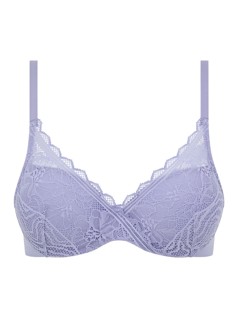 Chantelle EasyFeel - Floral Touch Covering Memory Bra Thistle