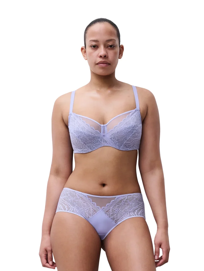 Chantelle EasyFeel - Floral Touch Sehr blickdichter Bügel-BH Distel