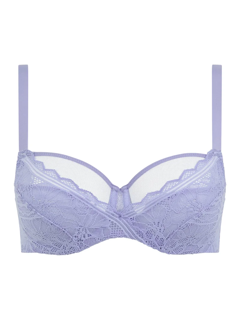 Chantelle EasyFeel - Floral Touch Sehr blickdichter Bügel-BH Distel