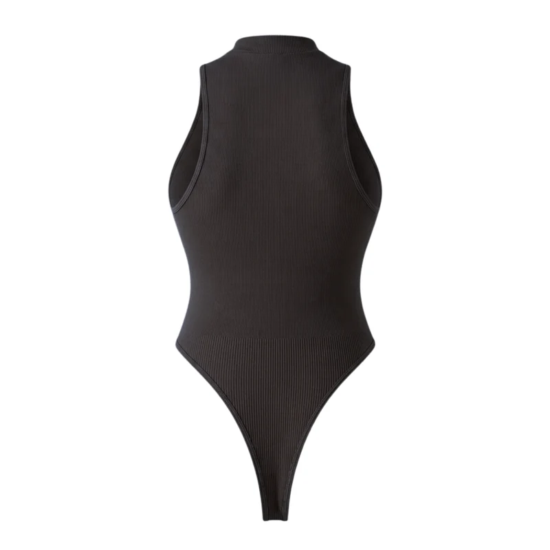 Ärmelloser Body mit String