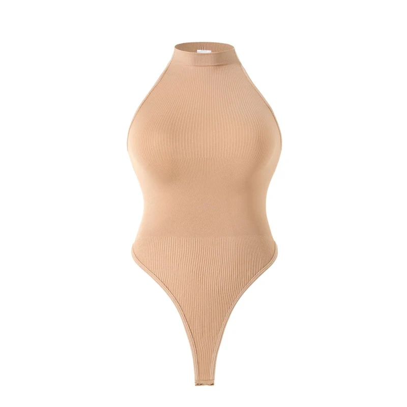 Ärmelloser Body mit String