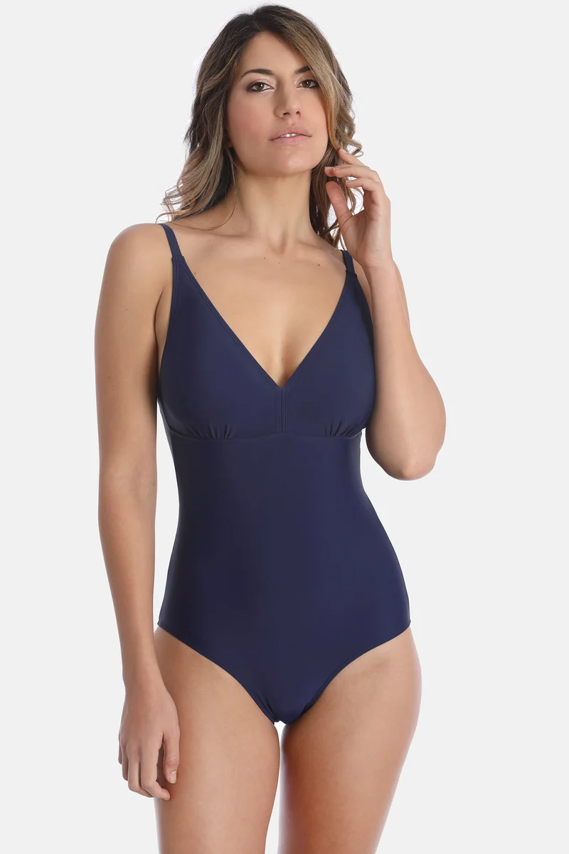 Badeanzug BASIC NAVY