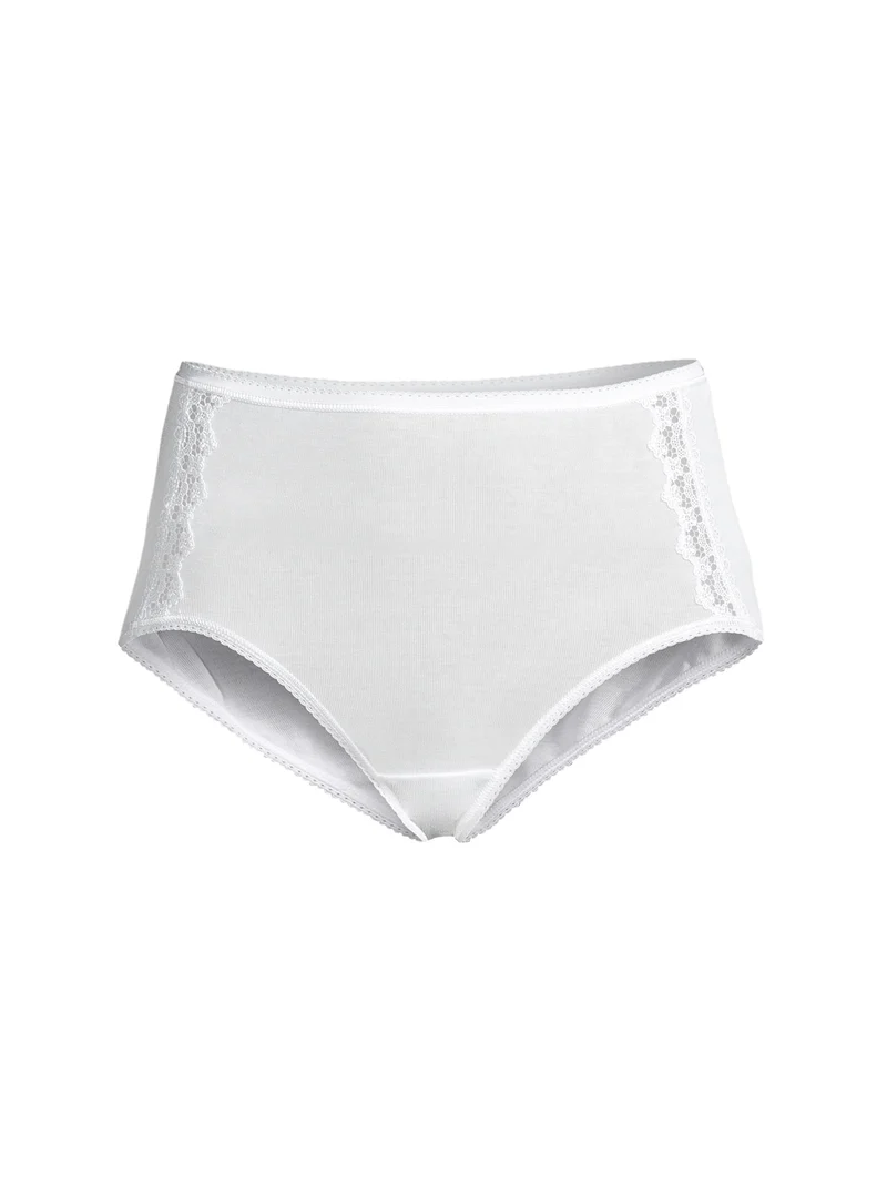 Maxi-Slip mit Makramé-Spitzen-Einsatz, FILOSCOZIA REFINED