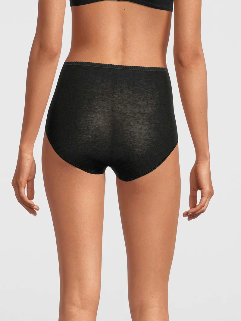 Maxi-Slip mit Makramé-Spitzen-Einsatz, FILOSCOZIA REFINED