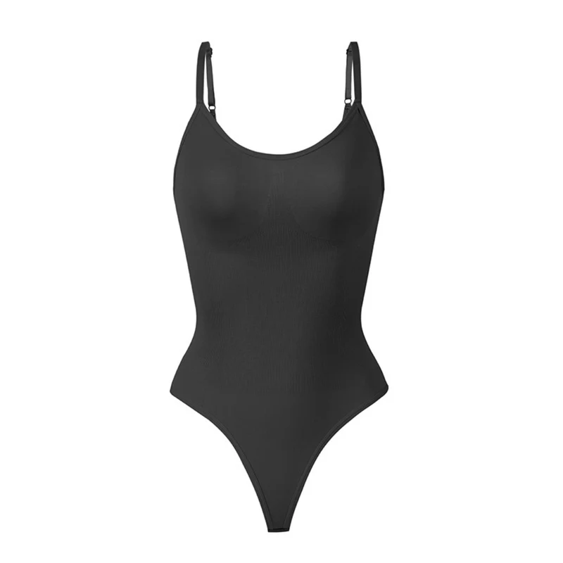 Korrigierender nahtloser Body mit String